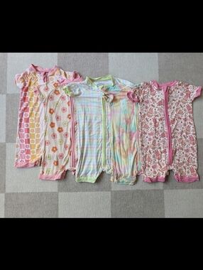 Dream Big Little Shortie Romper - Set Of 5